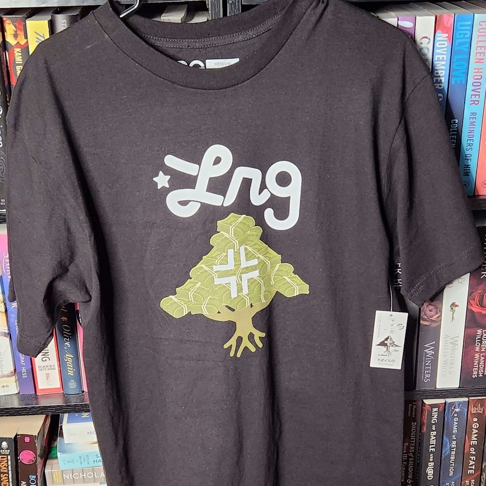 LRG Men's Medium Black Money Tree Graphic T-Shirt